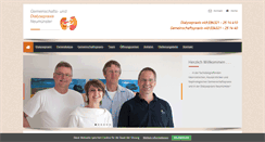 Desktop Screenshot of dialysepraxis-neumuenster.de